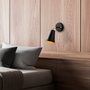 Opviq Evander Lámpara de Pared Negro y Oro